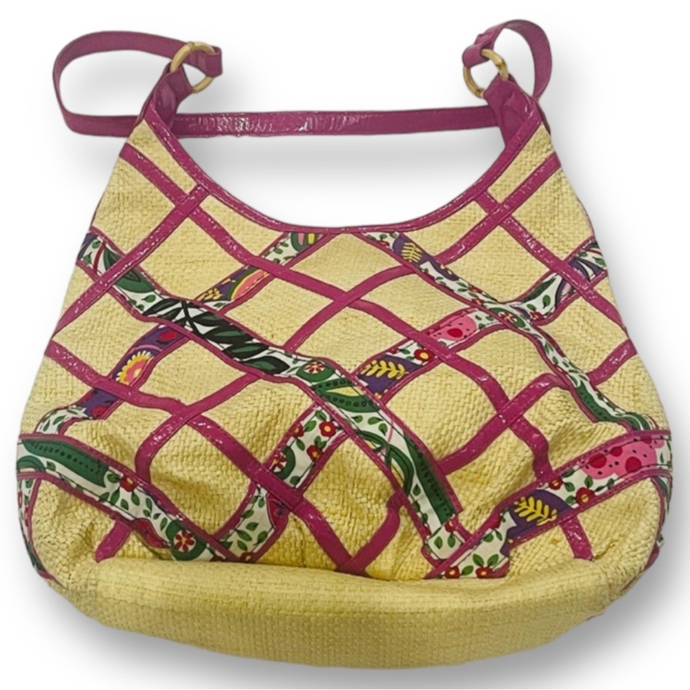Vera Bradley Viva La Vera Woven Shoulder Hobo Bag